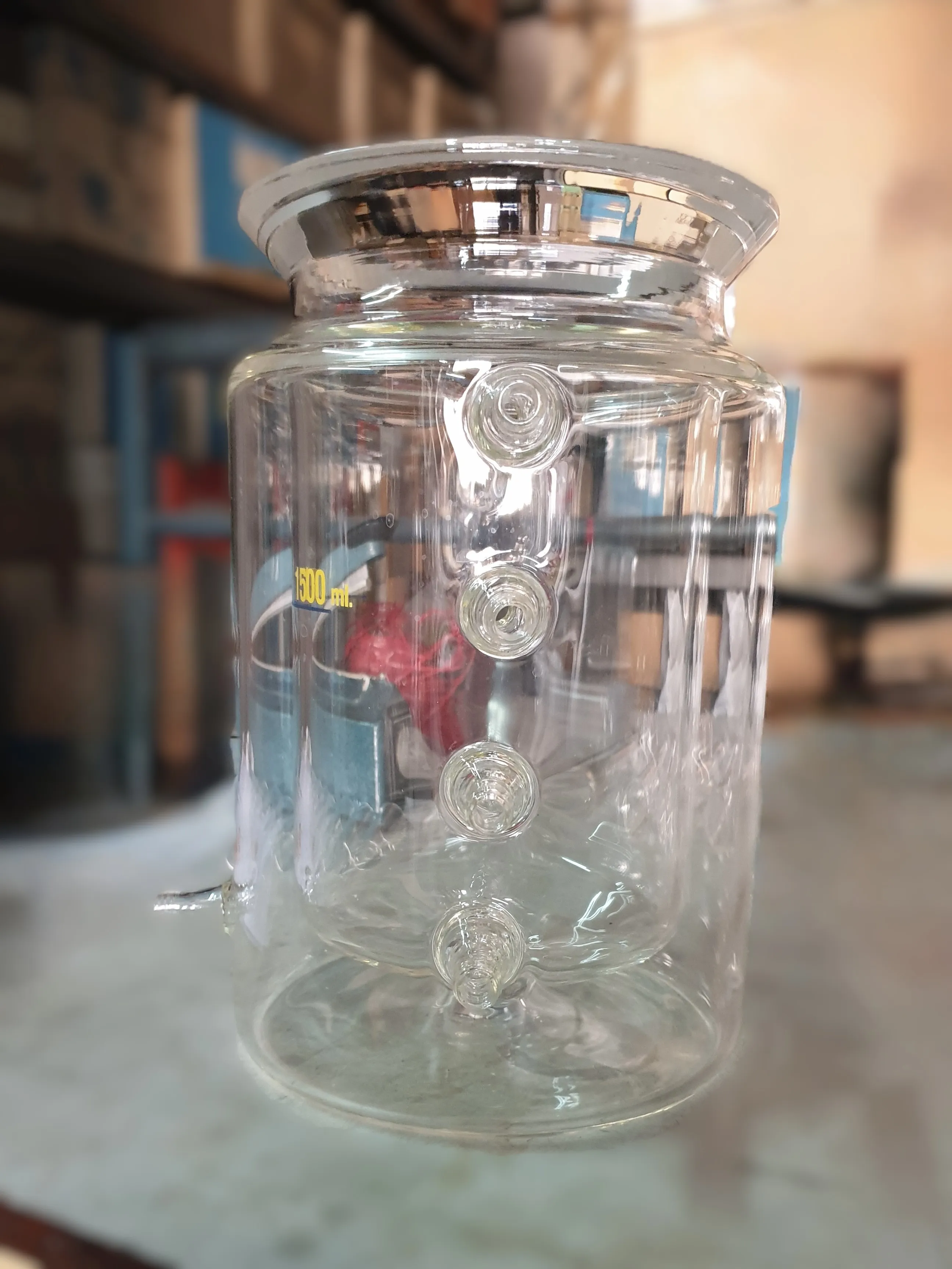 Vaso encamisado DN150 5 conexiones 1