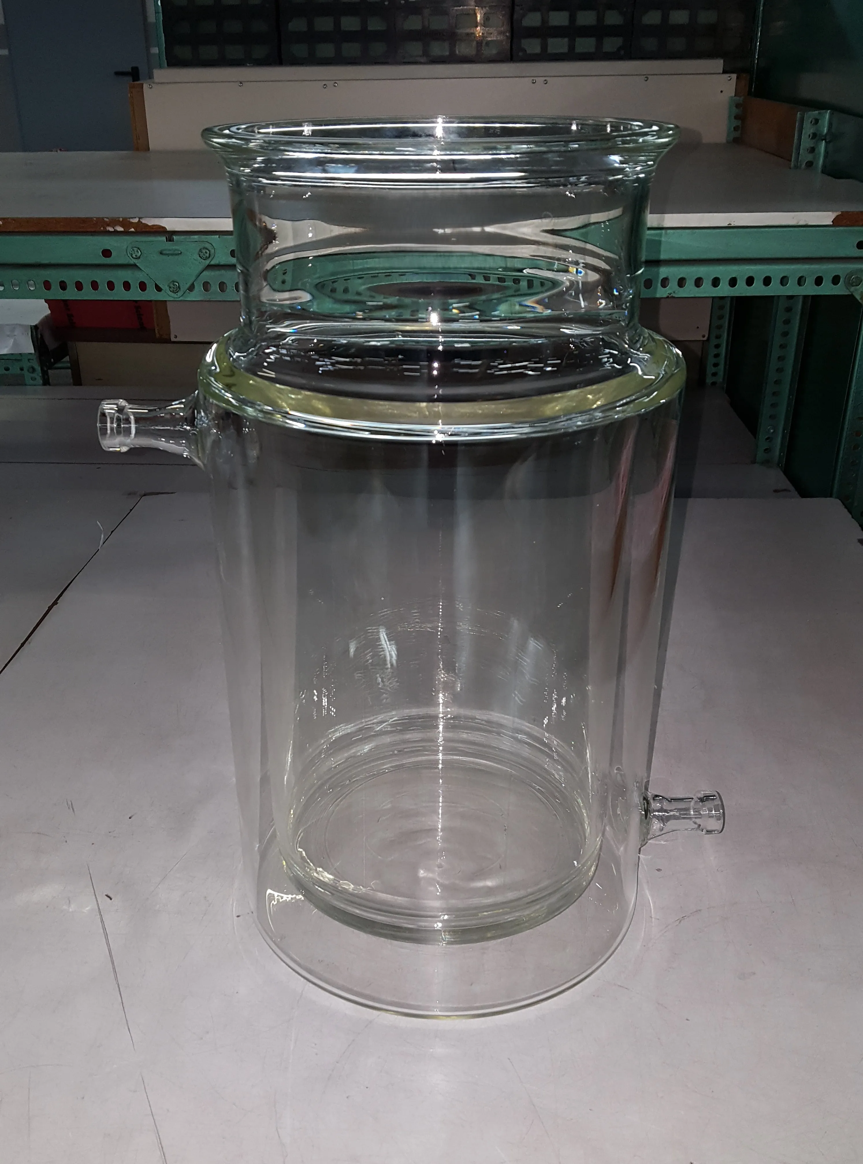 Reactor encamisado 6L junta 180mm salida DN15