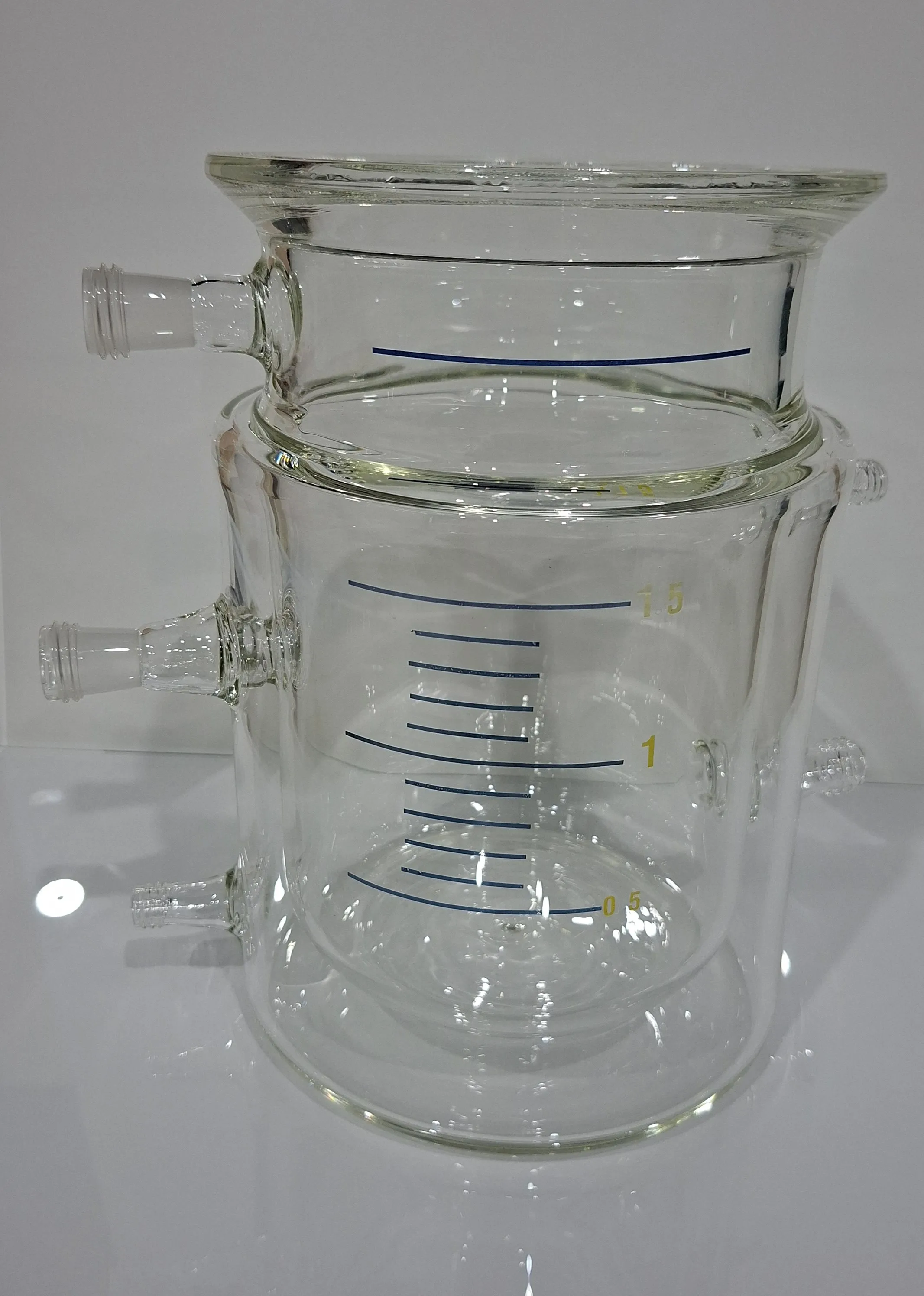 Vaso graduado encamisado DN120
