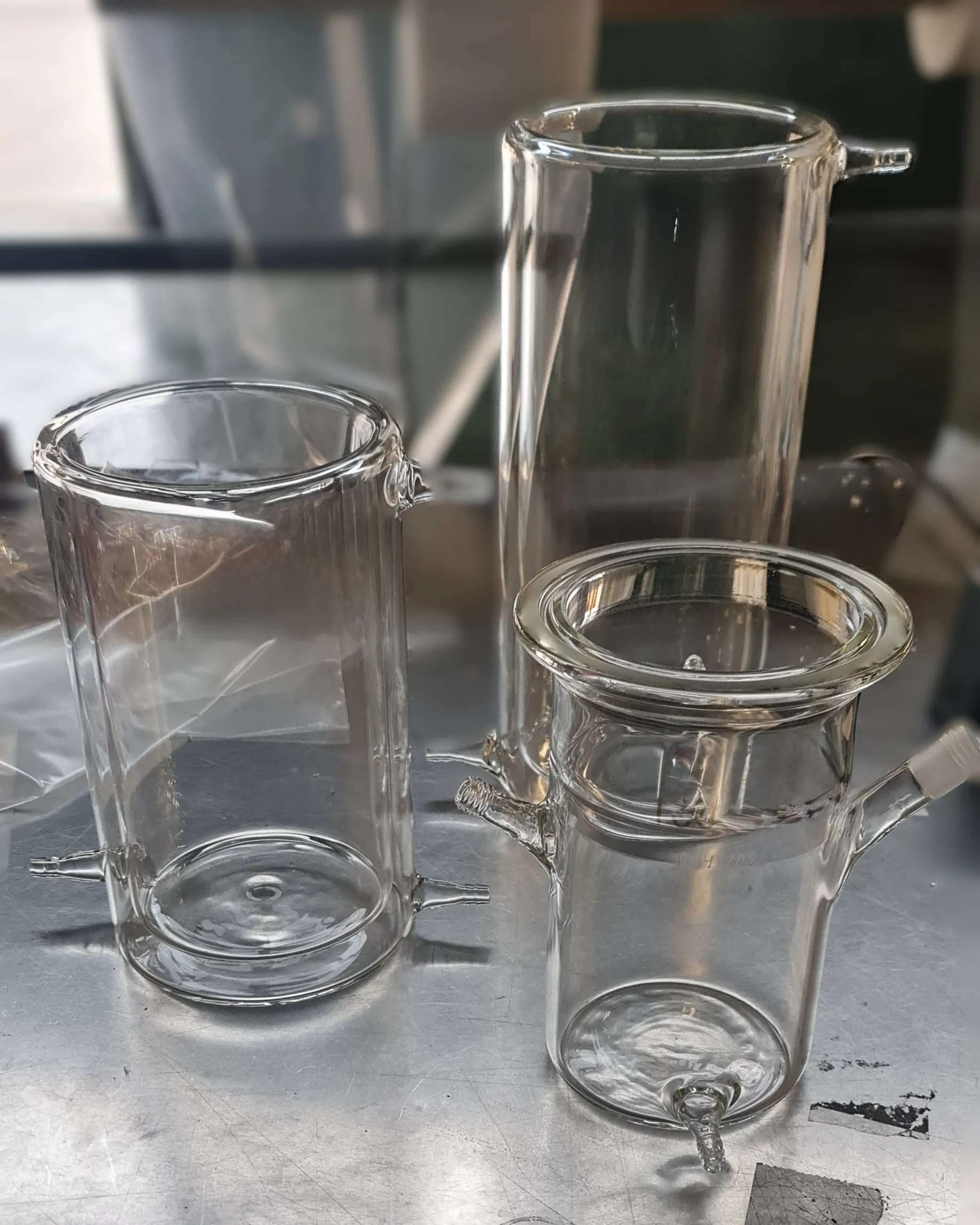 Vasos encamisados para difuminar